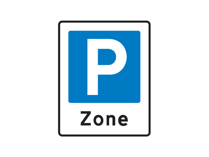 E68_3 - Zone med parkering.